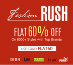 Flat 60% Off On Selected Products