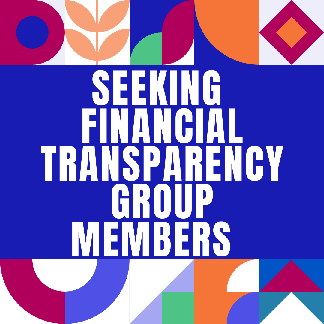 Seeking financial Transparency Grou members