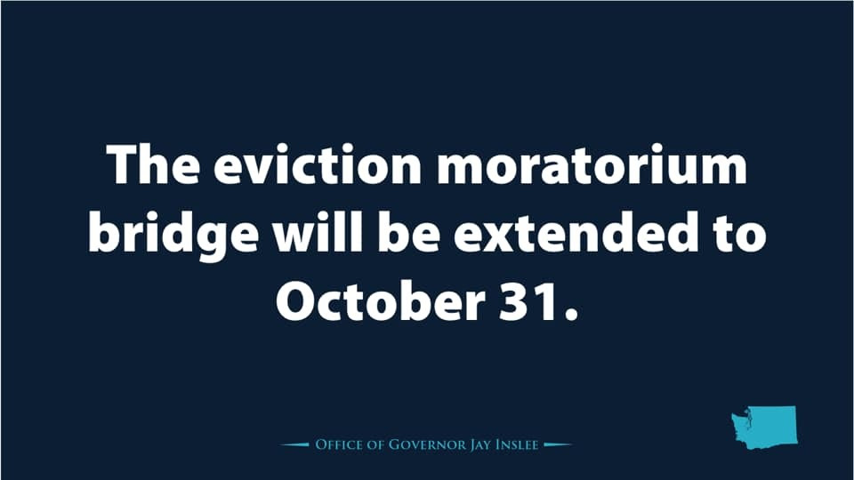 Eviction Moratorium extension graphic