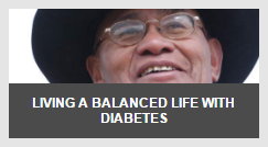 living a balanced life with diabetes