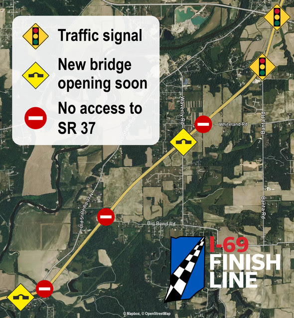 State Road 37 local access map