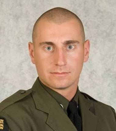 Profile of ECO Tim Machnica in uniform