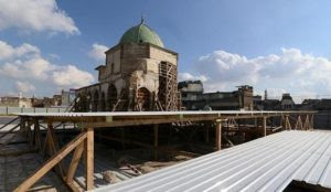 Iraq: Reconstruction work at al-Nouri mosque reveals foundations of ancient church under the mosque