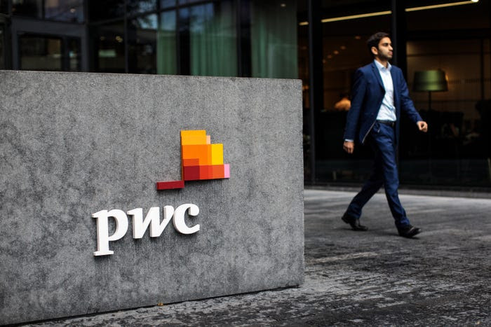 PwC office employee consulting accounting