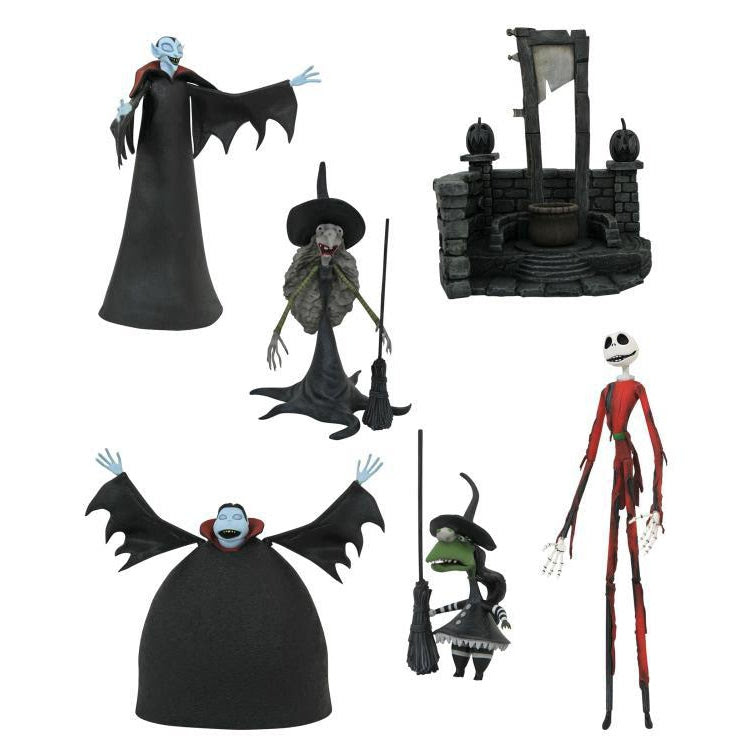 Image of The Nightmare Before Christmas Select Series Wave 8 Set of 3 Figures