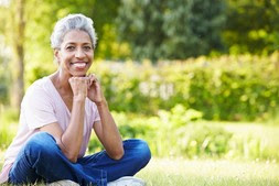 smiling woman