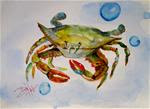 Crab and Bubbles - Posted on Saturday, March 14, 2015 by Delilah Smith