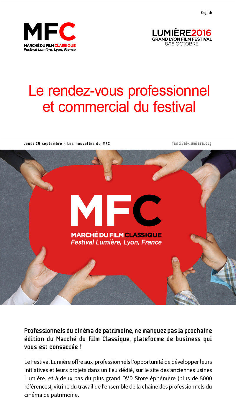 MFC - Le rendez-vous professionnel du festival Lumière