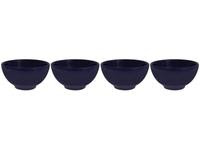 Conjunto de Bowls de Cerâmica Azul Cobalto Scalla