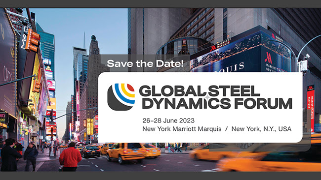 Global Steel Dynamics Forum • 26–28 June 2023