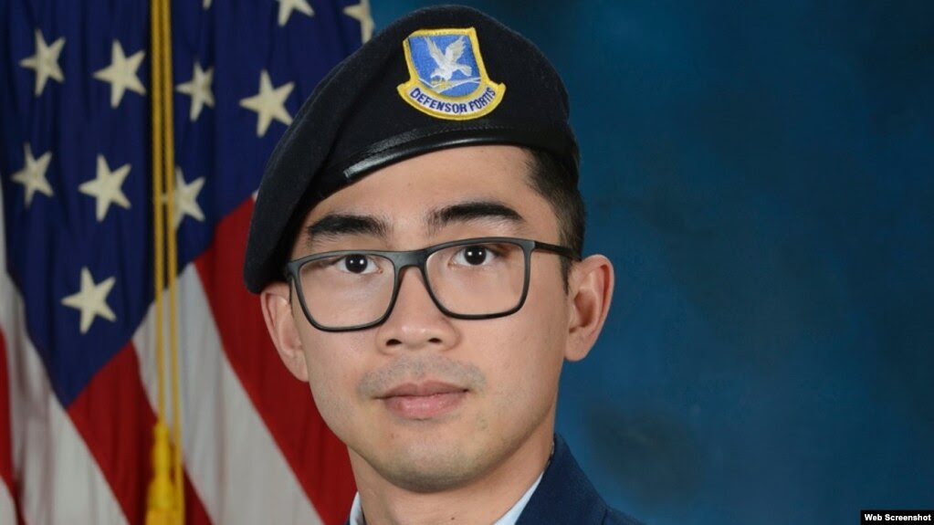 Hạ sĩ Không quân Hoa Kỳ Jason Khai Phan hy sinh khi thực hiện tuần tra an ninh định kỳ ở Kuwait hôm 12/9/2020. Ảnh chụp năm 2019. Photo by U.S. Air Force.