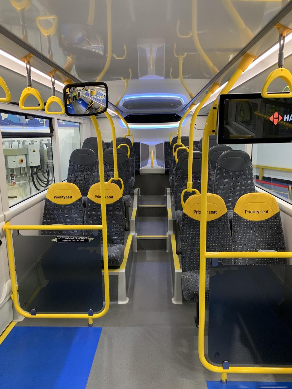 A look inside one of the new Bee Network buses 1