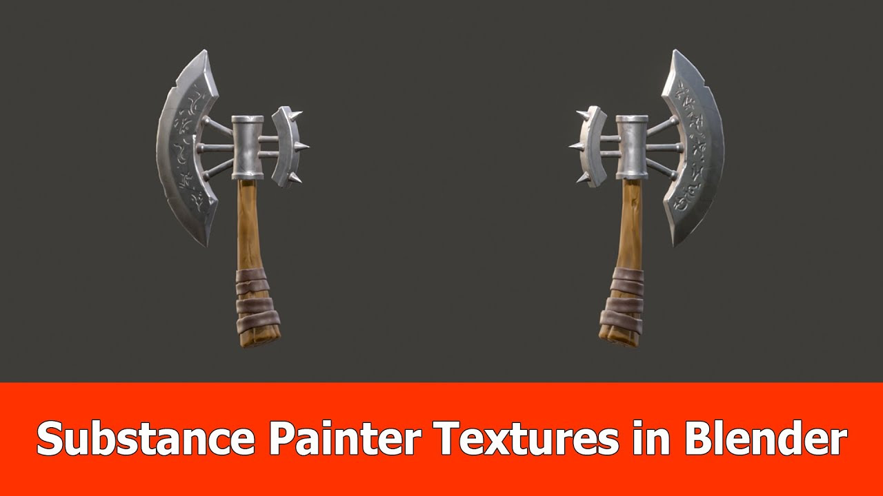 Substance Painter PBR Texturing For Blender YouTube