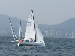 J/70 sailing Acapulco