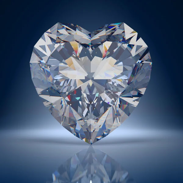 Diamond heart — Stock Photo #4726830