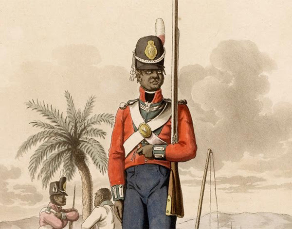A private of the 5th West India Regiment, 1812