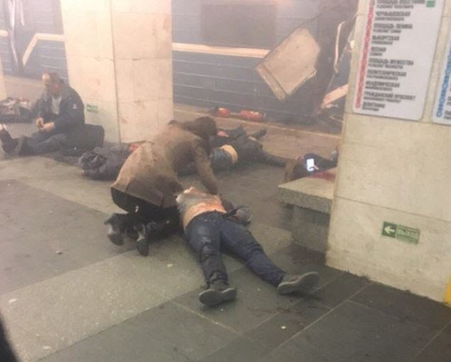 Alert: Two bombs Exploded in the St.Petersburg Metro Station, Russia