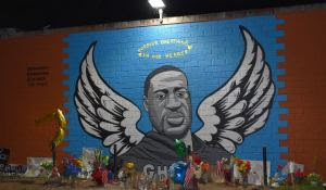 SIGN FROM GOD: George Floyd Memorial Mural DESTROYED By Lightning