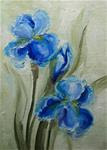 Irises - Posted on Thursday, February 26, 2015 by Jean Nelson