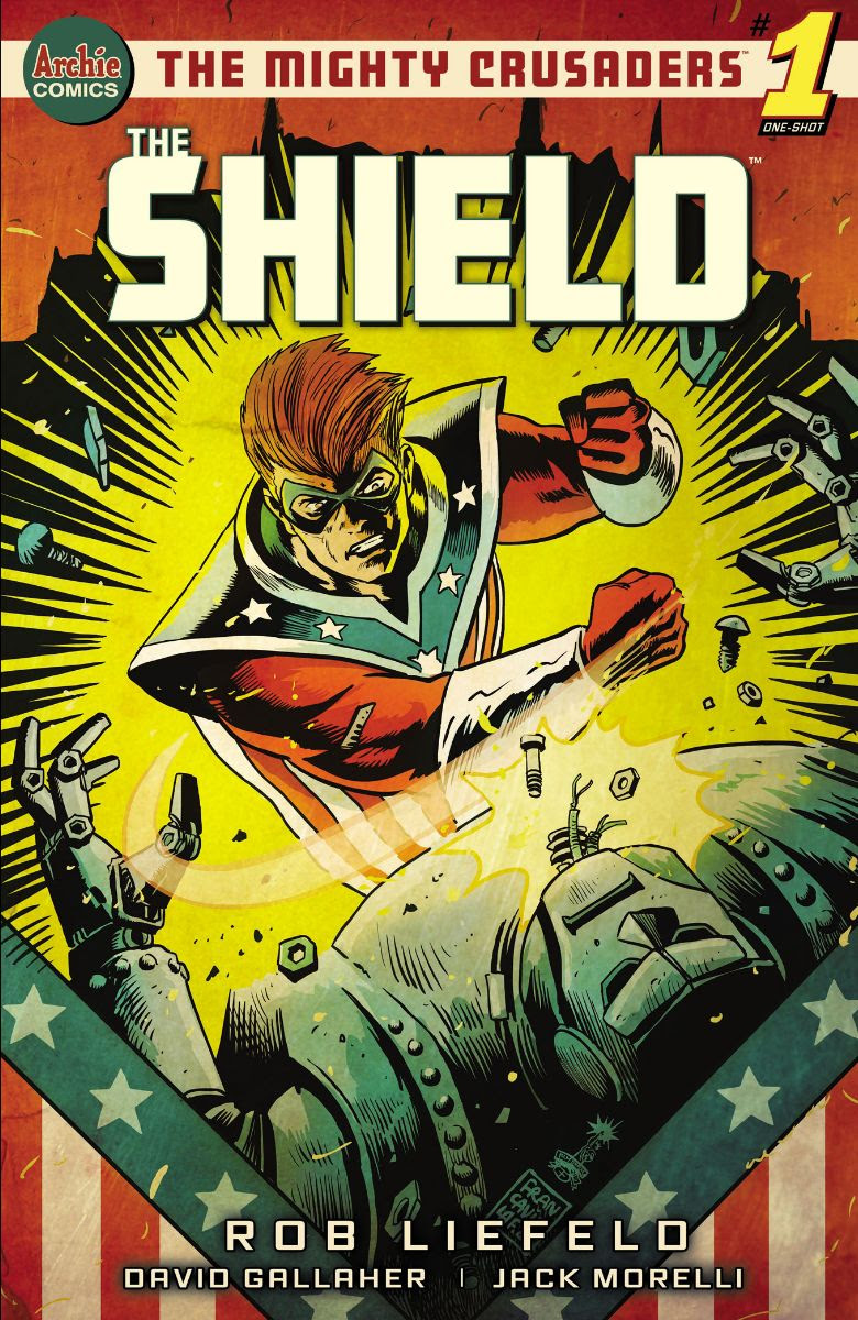 THE MIGHTY CRUSADERS: THE SHIELD #1: CVR B Francavilla