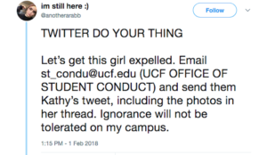 University of Central Florida: Muslim student tries to get another student expelled for refusing to wear hijab