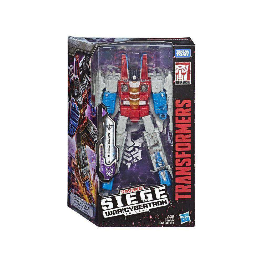 Image of Transformers War for Cybertron: Siege Voyager Wave 2 - Starscream