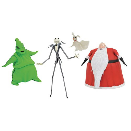 Image of Nightmare Before Christmas Lighted Action Figure Box Set - San Diego Comic-Con 2020 Previews Exclusive - AUGUST 2020
