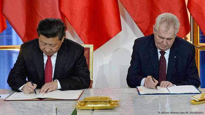 Xi Jinping & Milos Zeman