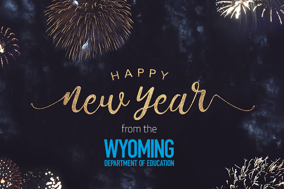 Happy New Year from the Wyoming Department of Education