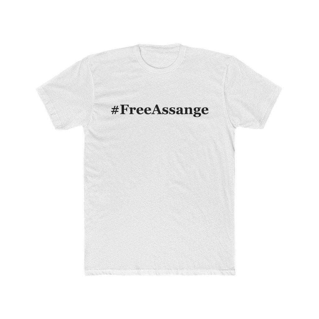 #FreeAssange - Premium Fitted Tee