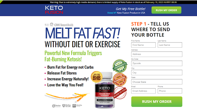 Keto Fusion Sugar Free Gummies - Ketosis BHB Weight Loss Formula,  Ingredients & Results!