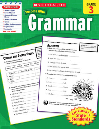 pdf download Scholastic Success With Grammar: Grade 3 Workbook
