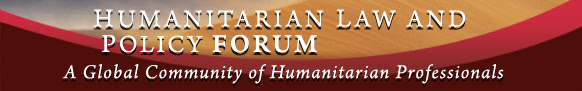 Humanitarian Law and Policy Forum Logo