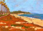 East Beach Santa Barbara Painting - Posted on Friday, February 27, 2015 by Kevin Inman