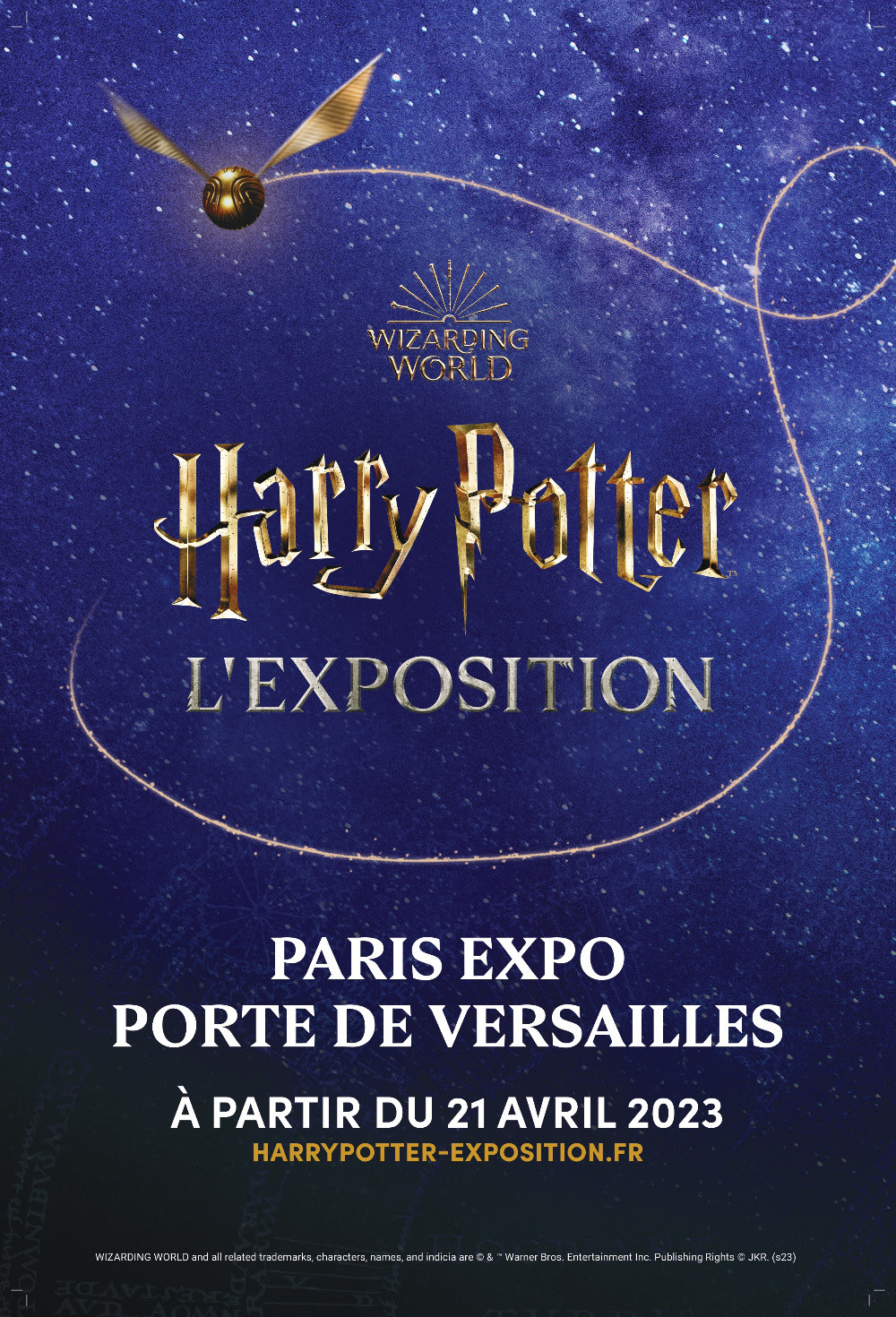 Save The Date Harry Potter L'Exposition in Paris from April 21