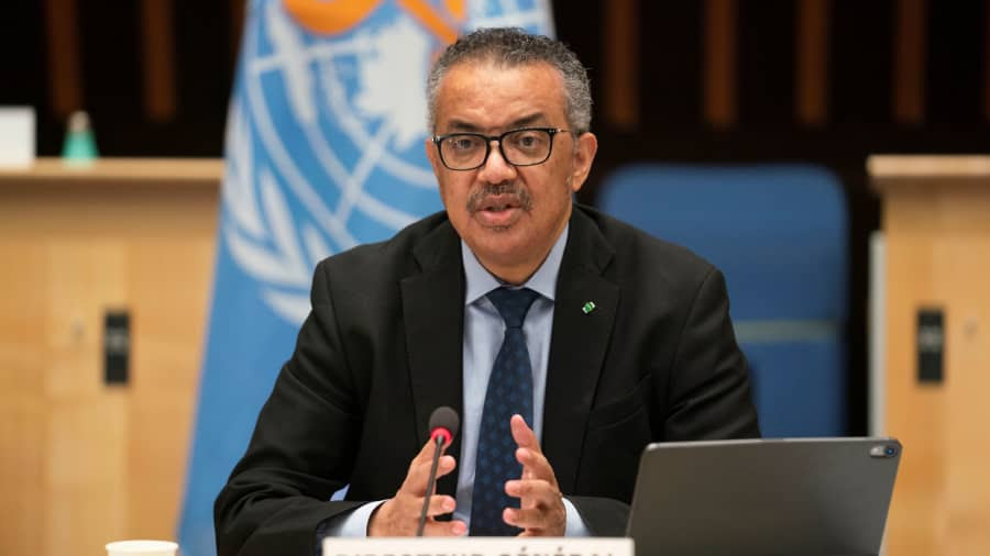 Tedros Adhanom Ghebreyesus, Director General of the World Health Organization (WHO) 