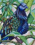 Nicobar Pigeon - Posted on Monday, January 5, 2015 by Laura Wolf