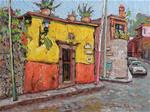 Corner of Aldama in San Miguel de Allende - Posted on Friday, December 26, 2014 by Donna Dickson