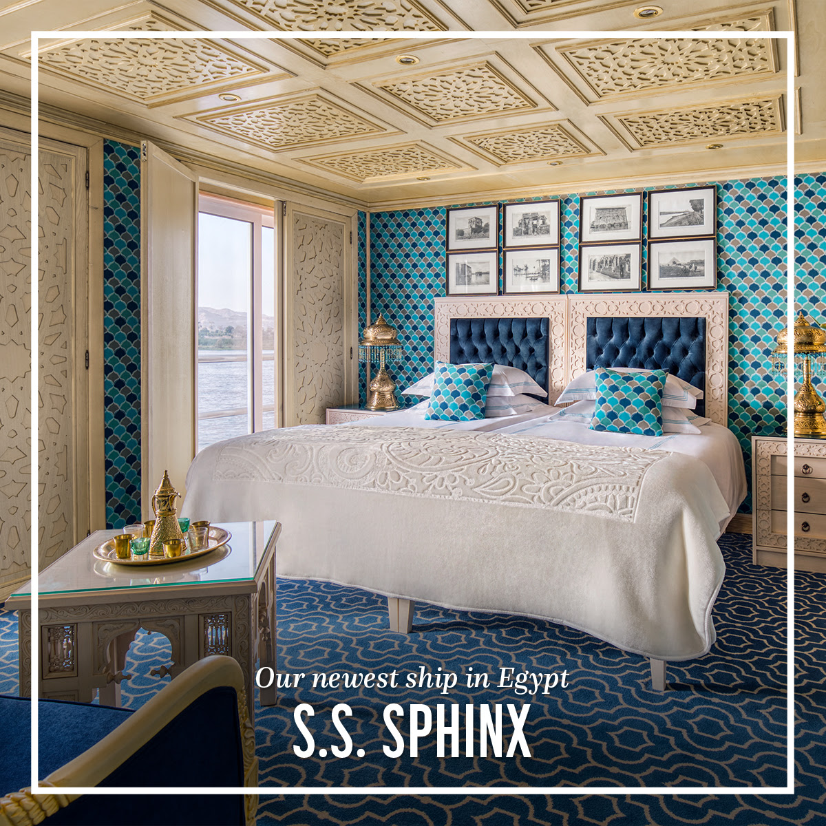 Our Newest Ship in Egypt S.S. Sphinx