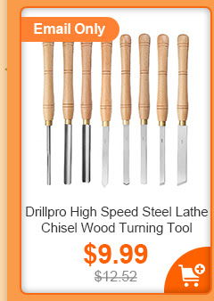 Drillpro High Speed Steel Lathe Chisel Wood Turning Tool