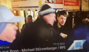 Video from Germany: Muslim punches Islam critic Michael Stürzenberger in the face
