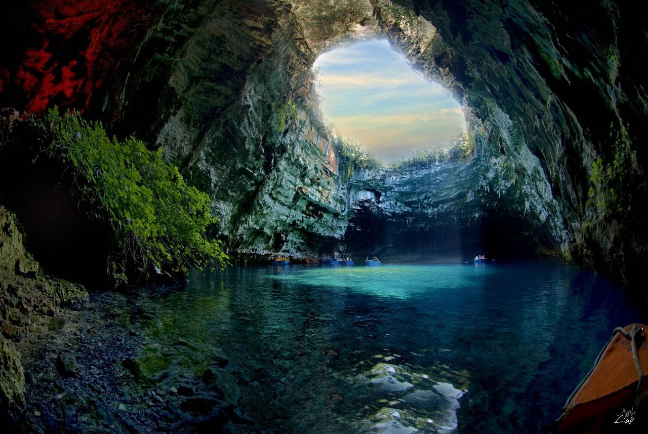 Hang động Melissani, Kefalonia, Hy Lạp