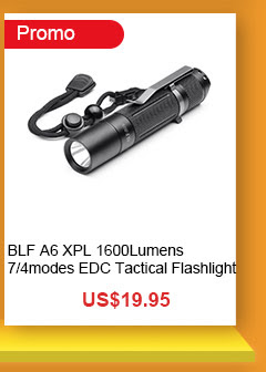 BLF A6 XPL 1600Lumens 7/4modes EDC Tactical Flashlight