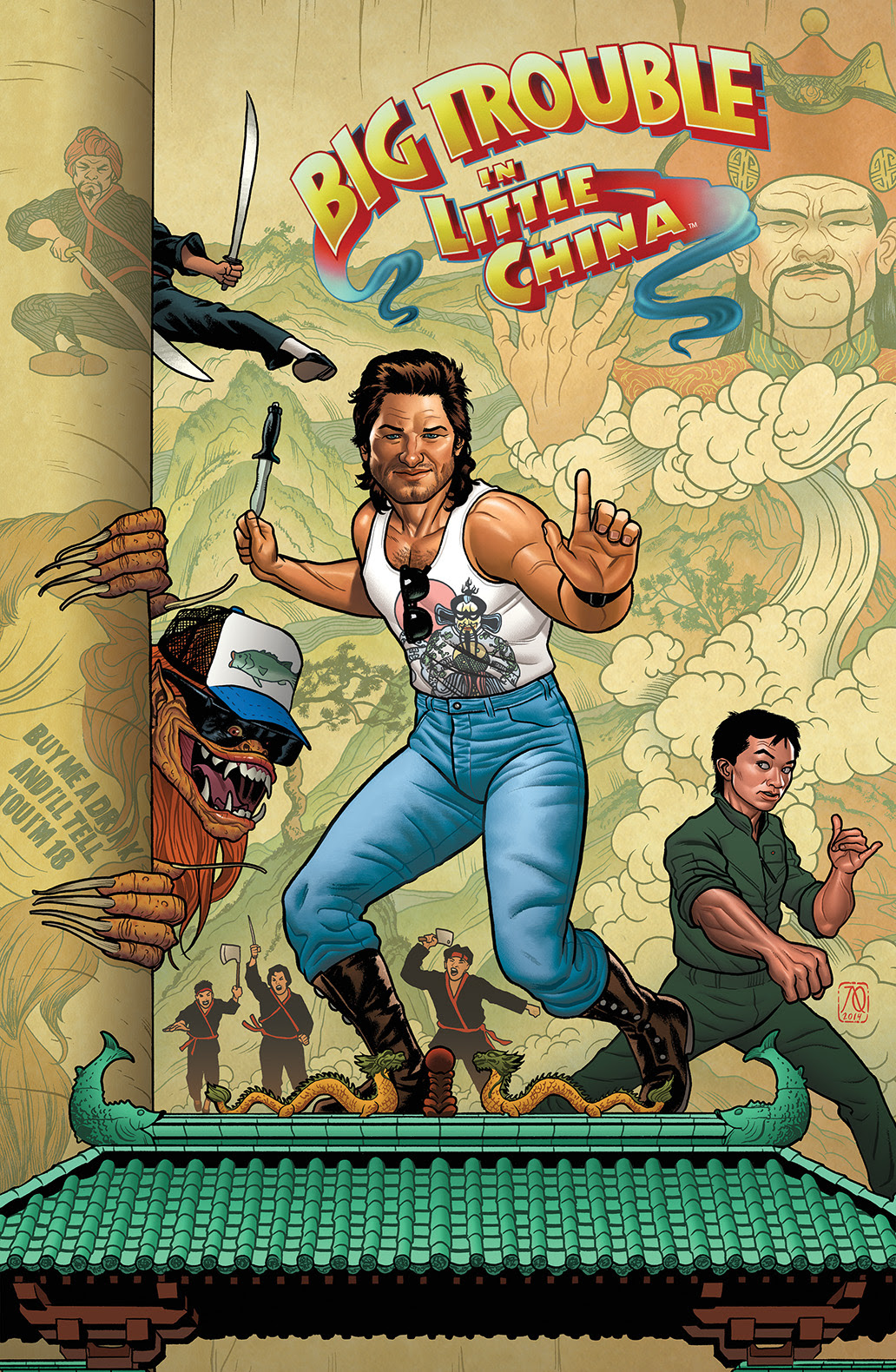 BIG TROUBLE IN LITTLE CHINA #1 Cover B by Joe Quinones