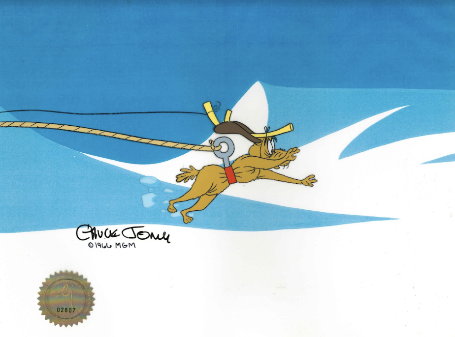 How the Grinch Stole Christmas Grinch Close-Up Production Cel