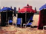 Deauville Beach Umbrellas - Posted on Monday, November 17, 2014 by Jonelle Summerfield