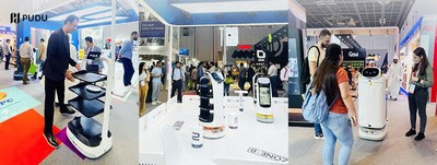 PuduBot 2 Makes First Public Appearance at Gitex Global 2022 in Dubai PuduBot 2 Makes First Public Appearance at Gitex Global 2022 in Dubai