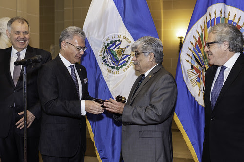 El Salvador asume la presidencia del Consejo Permanente de la OEA