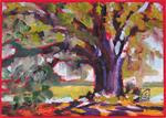 Study for Ancient Oak - Posted on Sunday, April 12, 2015 by Lucinda Howe