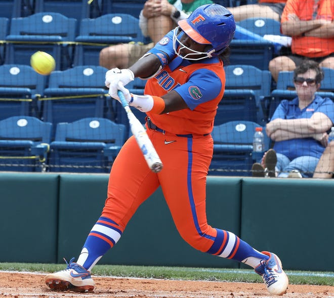 Florida's Charla Echols is one of the players to watch this weekend against Georgia in the NCAA Gainesville Super Regional at Katie Seashole Pressly Stadium.
